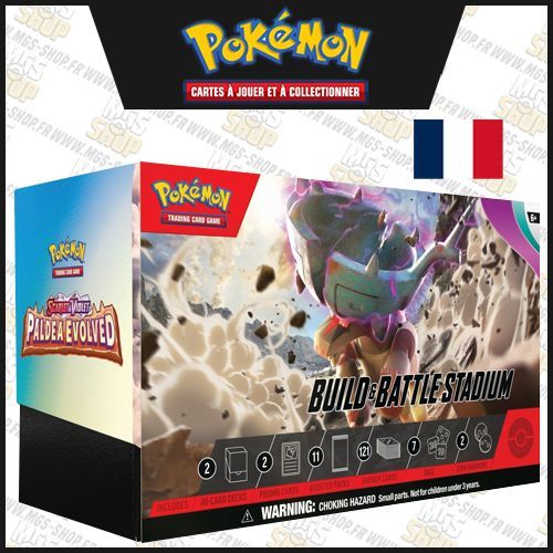 Coffret Build & Battle Stadium Ev02 (X11 Boosters) 🇫🇷 (Asmodée)