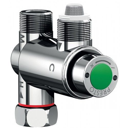 Régulateur thermostatique avec arrivées opposées - Minitherm PRESTO