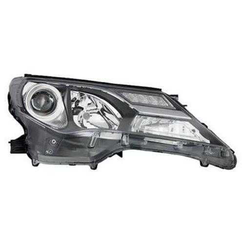 Phare Optique Avant Droit À Led Pour Toyota Rav4, 2013-2015, Hb3+Hb3, Mod. Stanley, Neuf