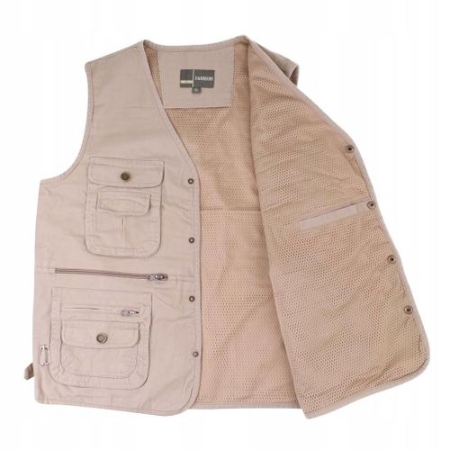 Veste De Peche Multi-Poches Homme