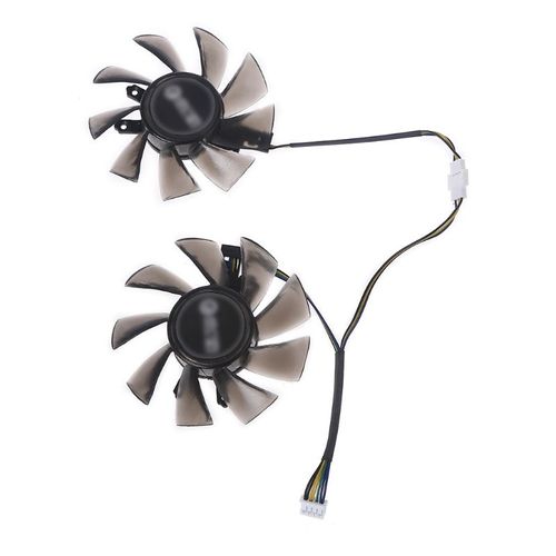 Ventilateur de refroidissement pour GALAX GTX 1060 KFA2 GTX 1060, 2 pièces, carte graphique VGA T129215BU, 4 broches 12V 0.50A