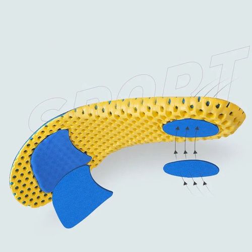 Semelles Orthopédiques En Mousse À Mémoire De Forme Pour Homme Et Femme, Chaussures À Coussin Respirant Et Déodorant En Maille, Pour Course À Pieds