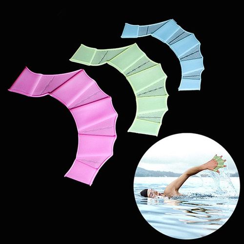 Gants De Natation En Silicone Souple, Accessoires De Natation Multi-Tailles, Filet À Doigts, Gants De Toile De Plongée, Grenouille 3 Couleurs, Outils De Plongée