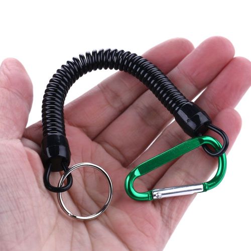 Longe De Plongée En Spirale Anti-Perte, Bobine De Ressort Multicolore, Outil D'urgence De Sécurité, Natation Et Gants De Plongée, Accessoires