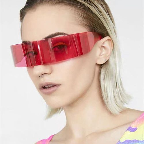 Lunettes De Soleil Rectangulaires Pour Hommes Et Femmes, À La Mode, Cyclisme En Plein Air, Sport, Hip Hop, Street, Nouvelle Technologie, 2021