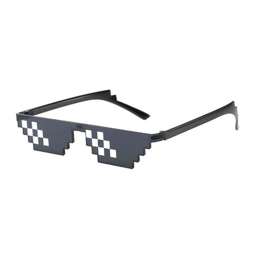 Lunettes De Soleil À Mosaïque Pour Hommes Et Femmes, Lunettes De Cyclisme, Codage Pixel 8 Bits, Vintage, Ombres, Pièces De Sport, Protection Des Yeux