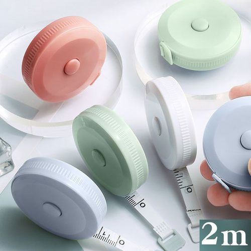 Règle De Hauteur Rétractable Portable Pour Enfants, Rouleau De Ruban Adhésif De 200cm/79 Pouces, Règle De Macaron, 1 Pièce