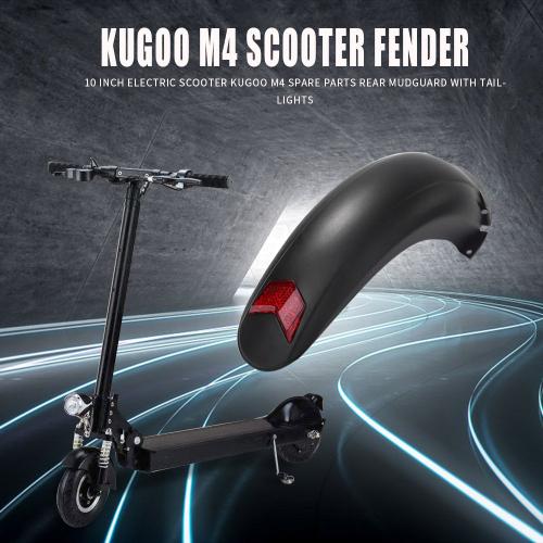 Garde-Boue Arrière Pour Trottinette Électrique Kugoo M4, Avec Feu Arrière, Portable, Pour Skateboard