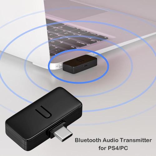 Transmetteur Sans Fil Usb-C De Type C, Transmetteur Portable, Design Délicat, Adaptateur Audio Pour Switch, Ps4, Pc, Offre Spéciale