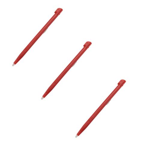 3 Stylets Pour Nintendo Dsi Xl - Rouge - Straße Game