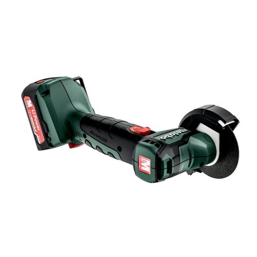 Metabo Meuleuse d'angle sans fil PowerMaxx CC 12 BL, Coffret, 12V 2x2Ah Li-Ion + SC 30 - 600348500