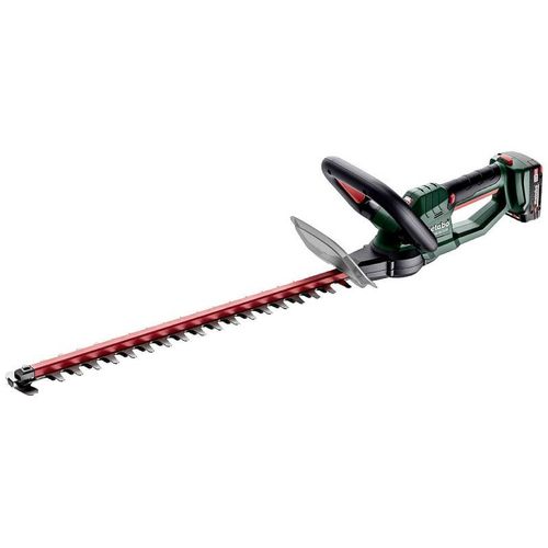 Taille-haie sans fil Metabo HS 18 LTX 55, carton, 18V/2x2Ah Li-Power + SC 30 - 601718500