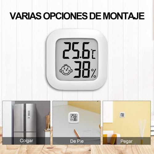 Thermomètre Hygromètre Intérieur Mini 2 pièces LCD Digital Maison