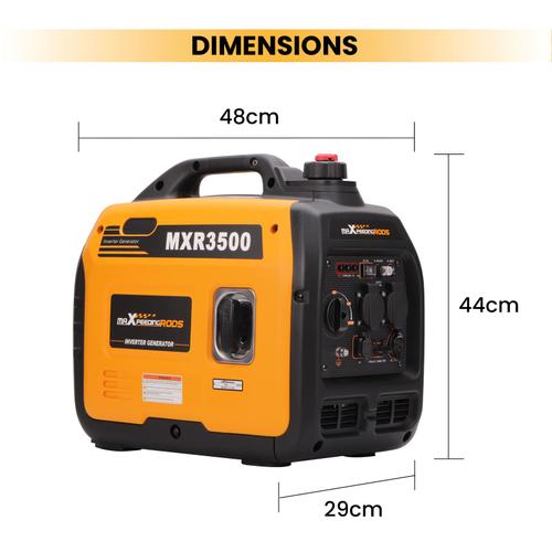 maXpeedingrods 3300W Groupe Electrogene Silencieux Inverter Essence avec  Prises USB et 230V Générateur Electrique 4 Temps Generator Léger Secours  pour les Caravanes, Garage, Jardin, Camping : : Jardin