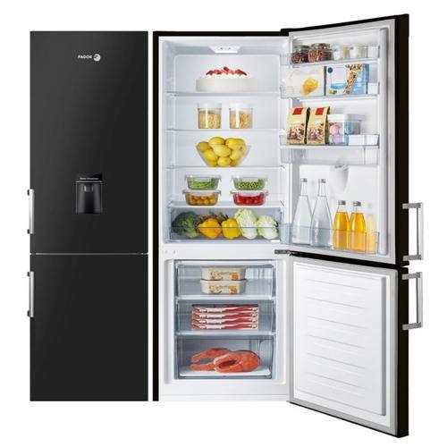 Réfrigérateur Combiné Fagor FAF8282DN 180 cm - 268 L - Noir