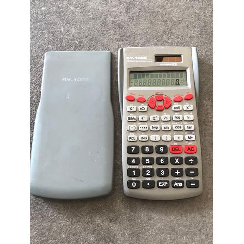 Calculatrice scientifique Duo Power SY-100E