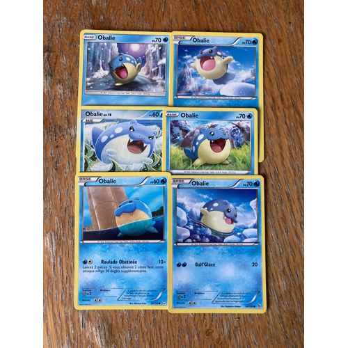 (2780) 6x Obalie (Pokemon)