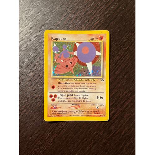 Carte Pokémon Kapoera 60pv 1995-2001