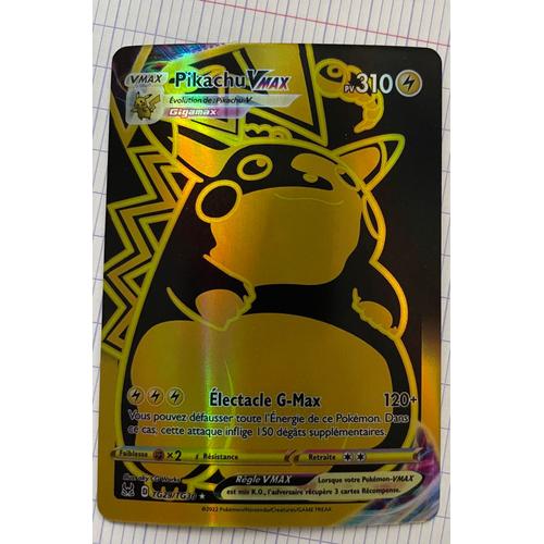 Carte Pokémon Pikachu Vmax - Tg29/Tg30
