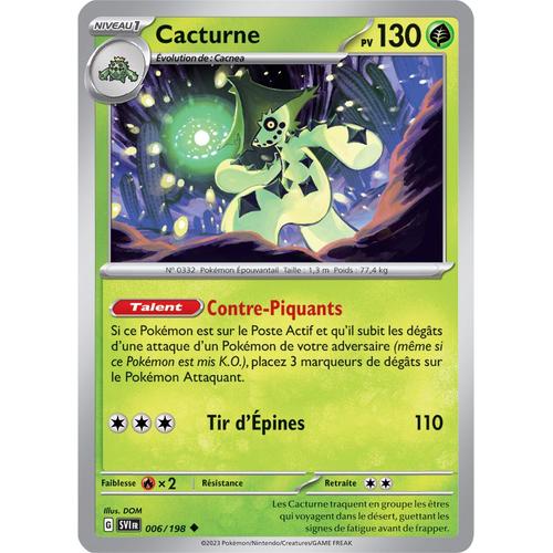 Cacturne - 006/198 - Ecarlate Et Violet