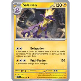 Pokémon - Pack 2 figurines Select Evolution Toxizap, Salarsen