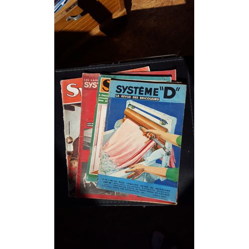 Lot De 4 Système D De 1960 À 1977