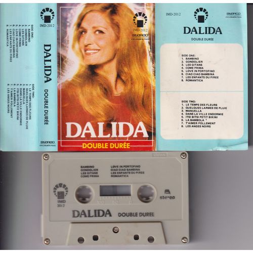 Dalida Très Rare K7 Cassette Audio Tape