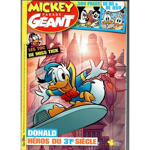 Mickey Parade Geant N° 362 : Donald Héros Du 31e Siècle