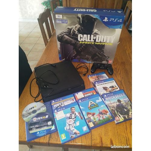 Ps4 1 To + 9 Jeux