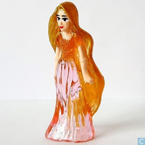 Mini Figurine Raiponce - Série Princesses Roses (Zaini 2016)