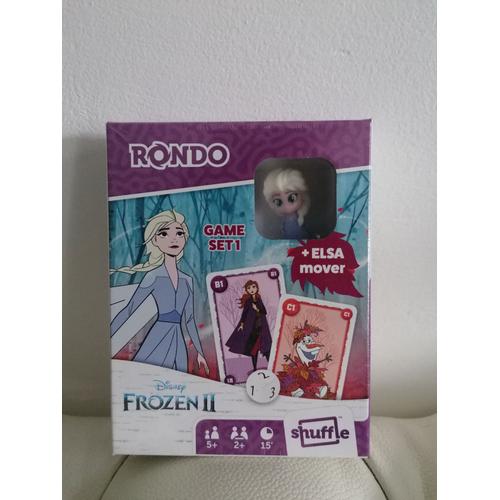 Jeu De Cartes Disney La Reine Des Neiges 2 (Frozen Ii) + Figurine Elsa - Rondo - Shuffle