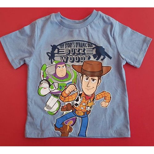 T-Shirt Toy Story Disney Buzz & Woody - 2 Ans (Neuf)