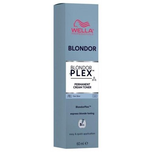 Toner Crème Blondorplex Pale Silver Wella 60ml 