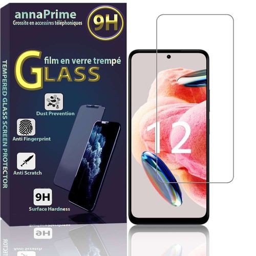 1 Film Verre Trempé Pour Xiaomi Redmi Note 12 4g 6.67" Protection D'écran