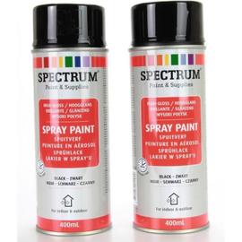 Peinture rallye en spray Noir brillant Dupli Color