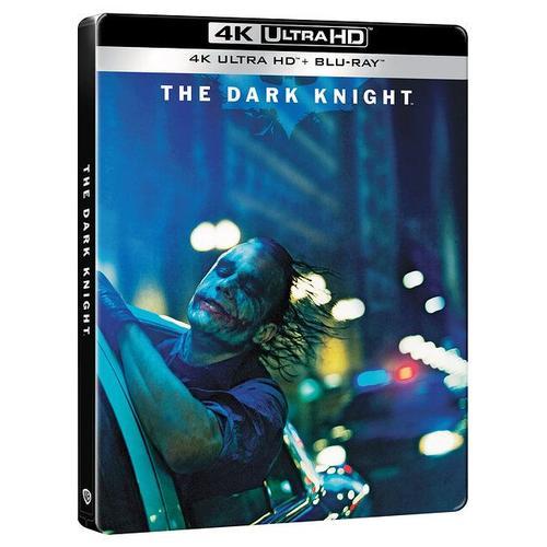 Batman - The Dark Knight, Le Chevalier Noir - 4k Ultra Hd + Blu-Ray + Blu-Ray Bonus - Édition Boîtier Steelbook