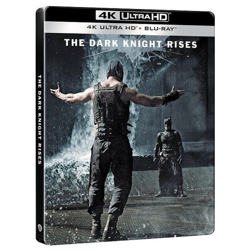 Batman - The Dark Knight Rises - 4k Ultra Hd + Blu-Ray + Blu-Ray Bonus - Édition Boîtier Steelbook