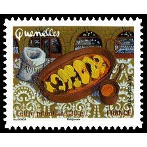 Timbre France 2010 Oblitéré - Quenelles - Prioritaire 20 G Yt431
