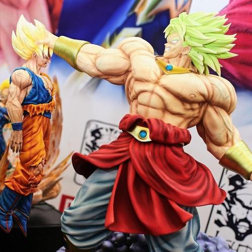 Figurine Collector Broly vs Goku - Figurines