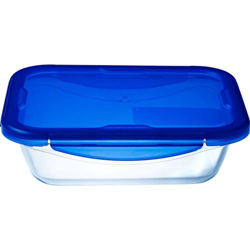 Plat Pyrex Rect 0.8l En Verre Cook&go +