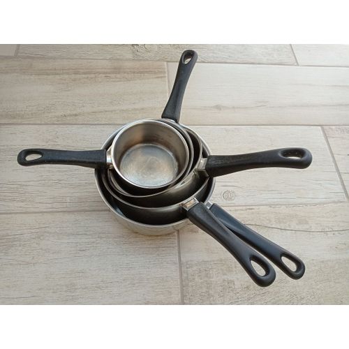 Batterie De 5 Casseroles En Inox