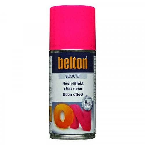 Bombe De Peinture - Effet Néon Fluorescente - Rose Fluo - Tous Supports - Belton - 150ml