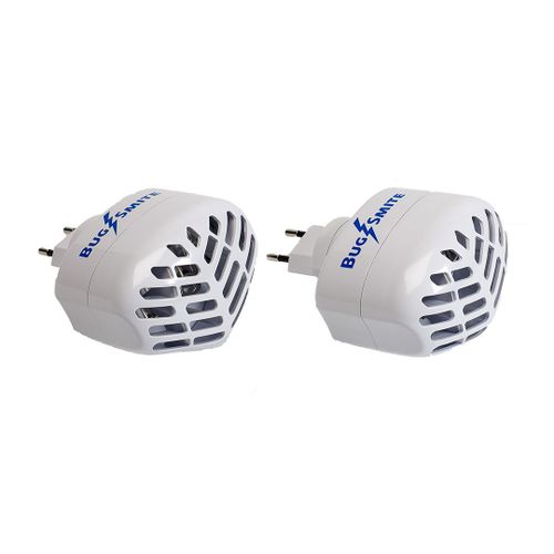 LOT DE 2 | Prise anti insectes | Bug Smite | VENTEO | Branchement sur secteur | Rapide/efficace/silencieux | Ecologique | Lutte contre les insectes | |