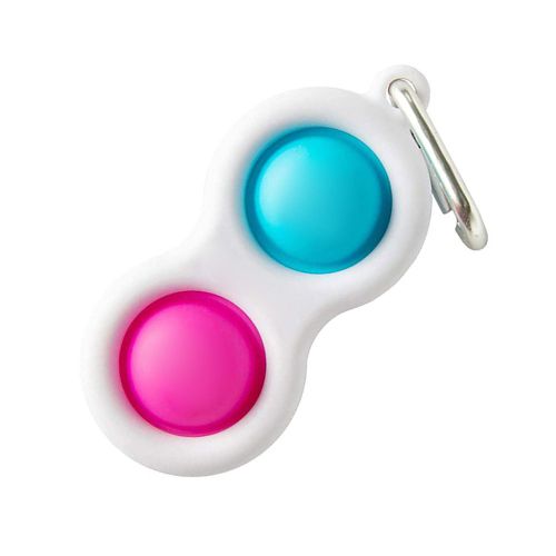 Bleu Rose Déformation Décompression Doigt Bubble Le Mini Exterminateur De Souris Pioneer Keychain