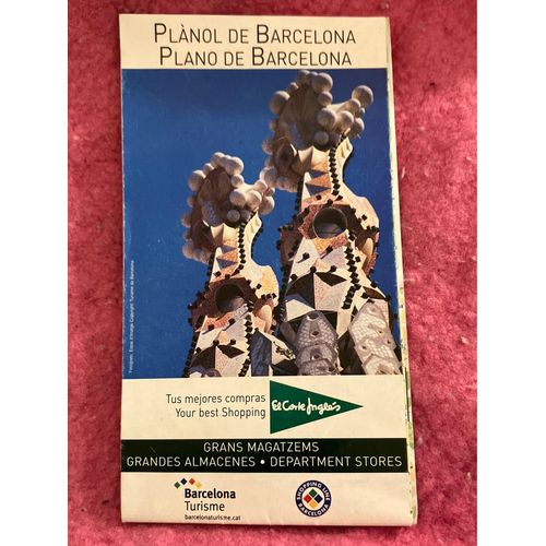 Planol De Barcelona . Plano De Barcelona . Barcelona Turisme.