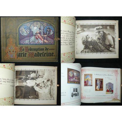 La Rédemption De Marie Madeleine * Film Muet Gaumont 1919 Carmine Gallone - French Press Book * Livret De Cinéma Original Ancien 56 Pages - 27x21 Cm - Dossier De Presse - Très Rare