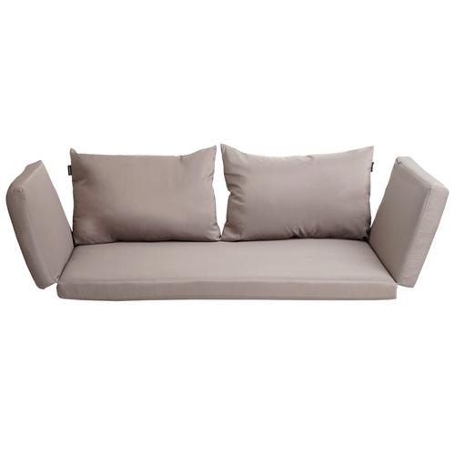 Coussin Pour Banquette, Coussin D'assise Coussin D'assise Lavable, Tissu/Textile 213x64cm   Brun Clair