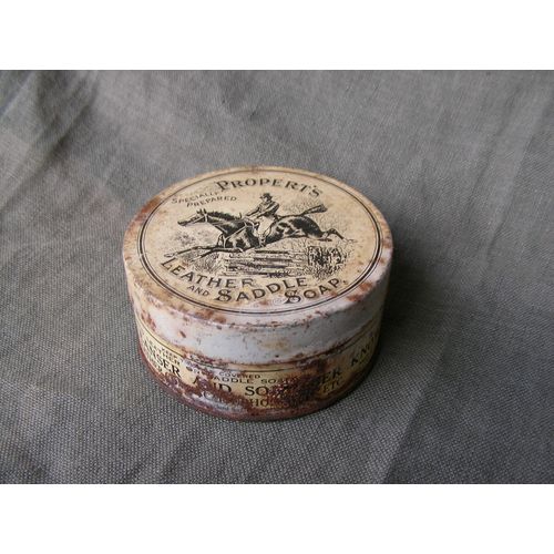 Ww1/Ww2 Us Boite Vide A Graisse Américaine Pour Cuir " Propert's " Selle Chaussures Cuir ...