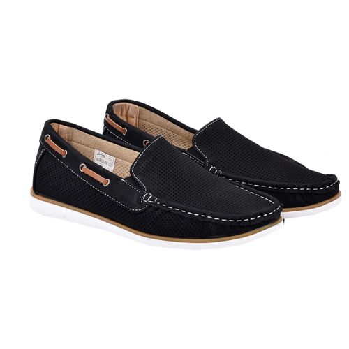 Mocassins Doublure Cuir Premium 6527 Noir