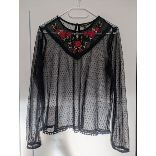 Blouse Dentelle Brodée Superdry